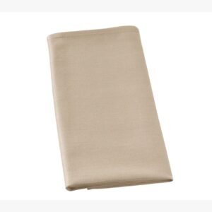 Serviette en tissu couleur champagne 40x40 cm