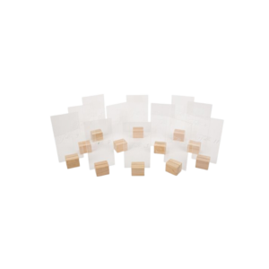 12 pancartes noms de table de 1 à 12