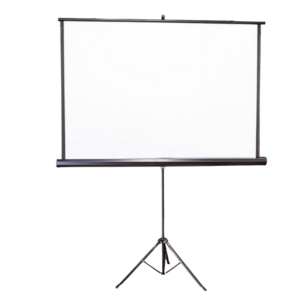 Écran de projection sur pied