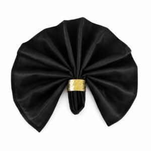 Serviette noire