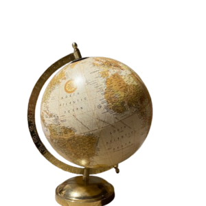 Globe avec phrase