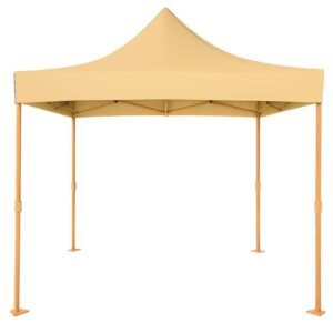 Barnum dépliable 3x3 couleur sable