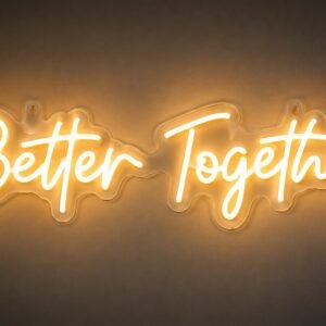 Panneau « Better together »